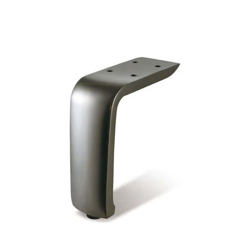 Patas de sofá de lujo cónicas modernas, mueble de cama cromado dorado, soporte de muebles de Metal, patas de acero para camas y sofás, Material de hierro