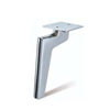 Pata ajustable del sofá del metal de la pierna de acero inoxidable de los muebles de la altura 150m m 