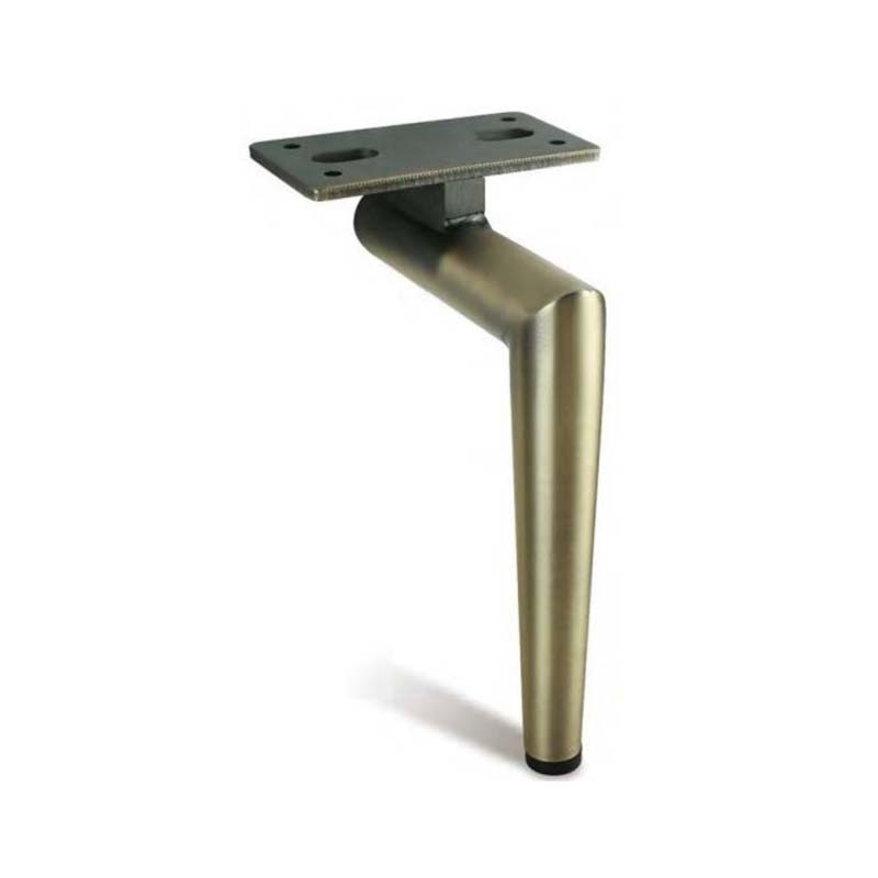 Patas de sofá para gabinete H150mm, patas de sofá de Metal negro triangulares modernas, patas de sofá para muebles para edificio de oficinas