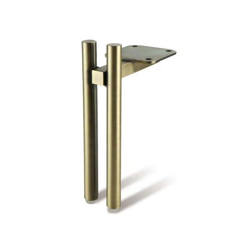 Muebles para el hogar modernos de metal Sofá Pie Pata de hierro
