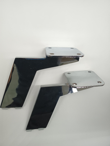 Accesorios de muebles personalizados de fábrica, patas de soporte de sofá de acero, hierro y metal, nuevas patas para muebles