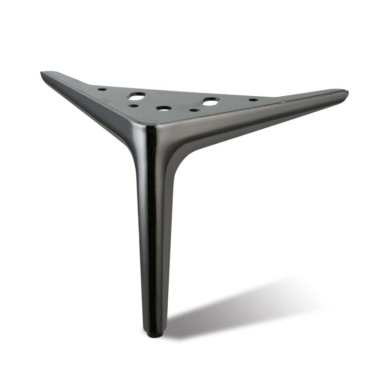 Accesorios de ferretería para muebles, patas de sofá pulidas con revestimiento de Metal, patas de cama, patas de silla, patas de hierro