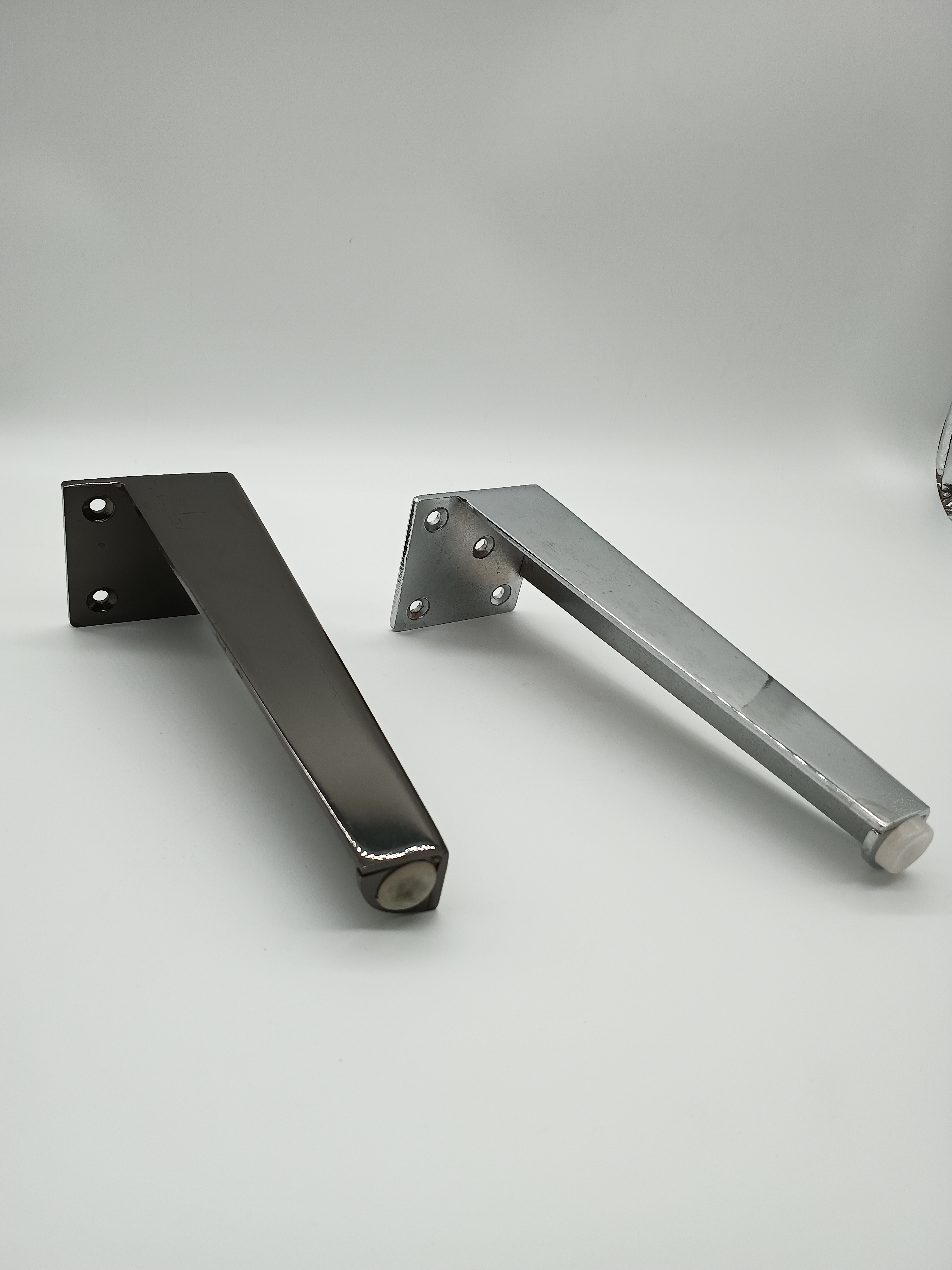  Nuevo Patas de muebles contemporáneos de Metal, patas cromadas negras y doradas modernas