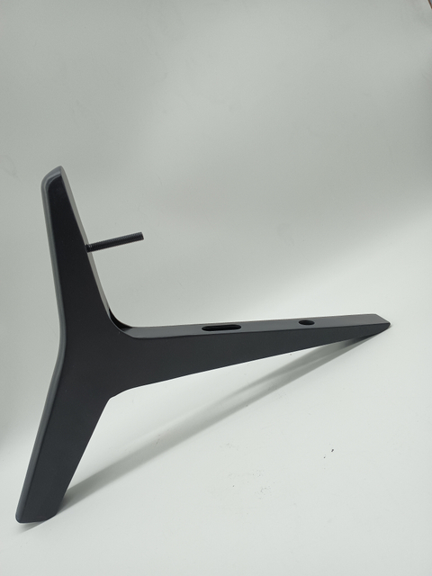 Muebles de diseño más nuevos personalizados, patas de sofá negras doradas