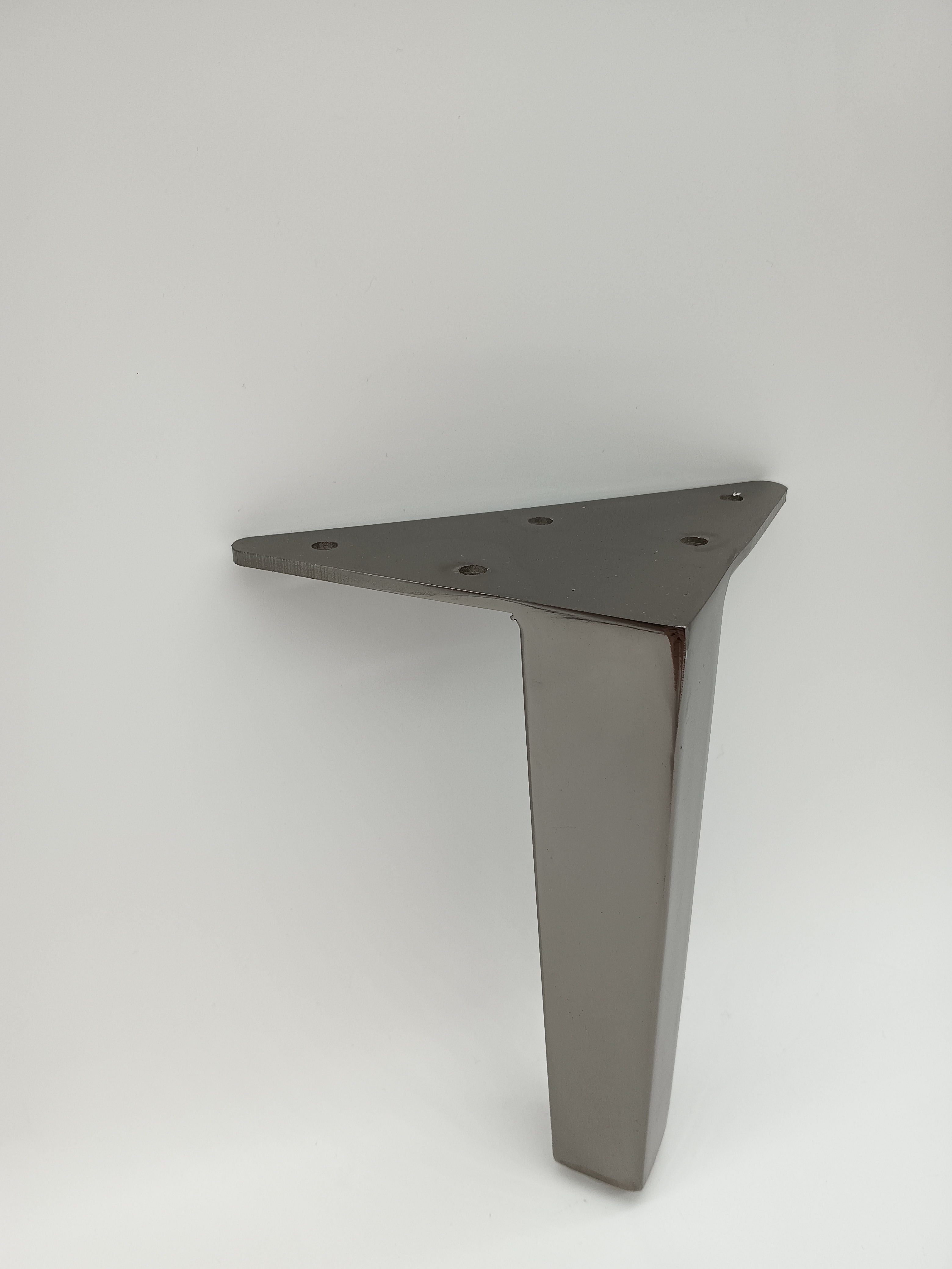 Patas de sofá cama de bronce modernas de 155 mm con patas de sofá de la industria Foshan