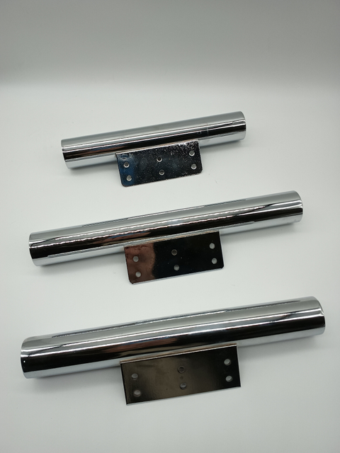 Pies de soporte de hierro, patas cromadas para muebles, patas de sofá modernas de metal a bajo precio de fábrica