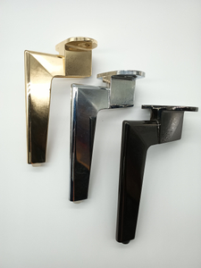Patas de muebles de diseño elegante, accesorios de decoración, patas de muebles, patas de sofá de aleación de zinc
