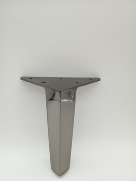 Patas de sofá cama de bronce modernas de 155 mm con patas de sofá de la industria Foshan