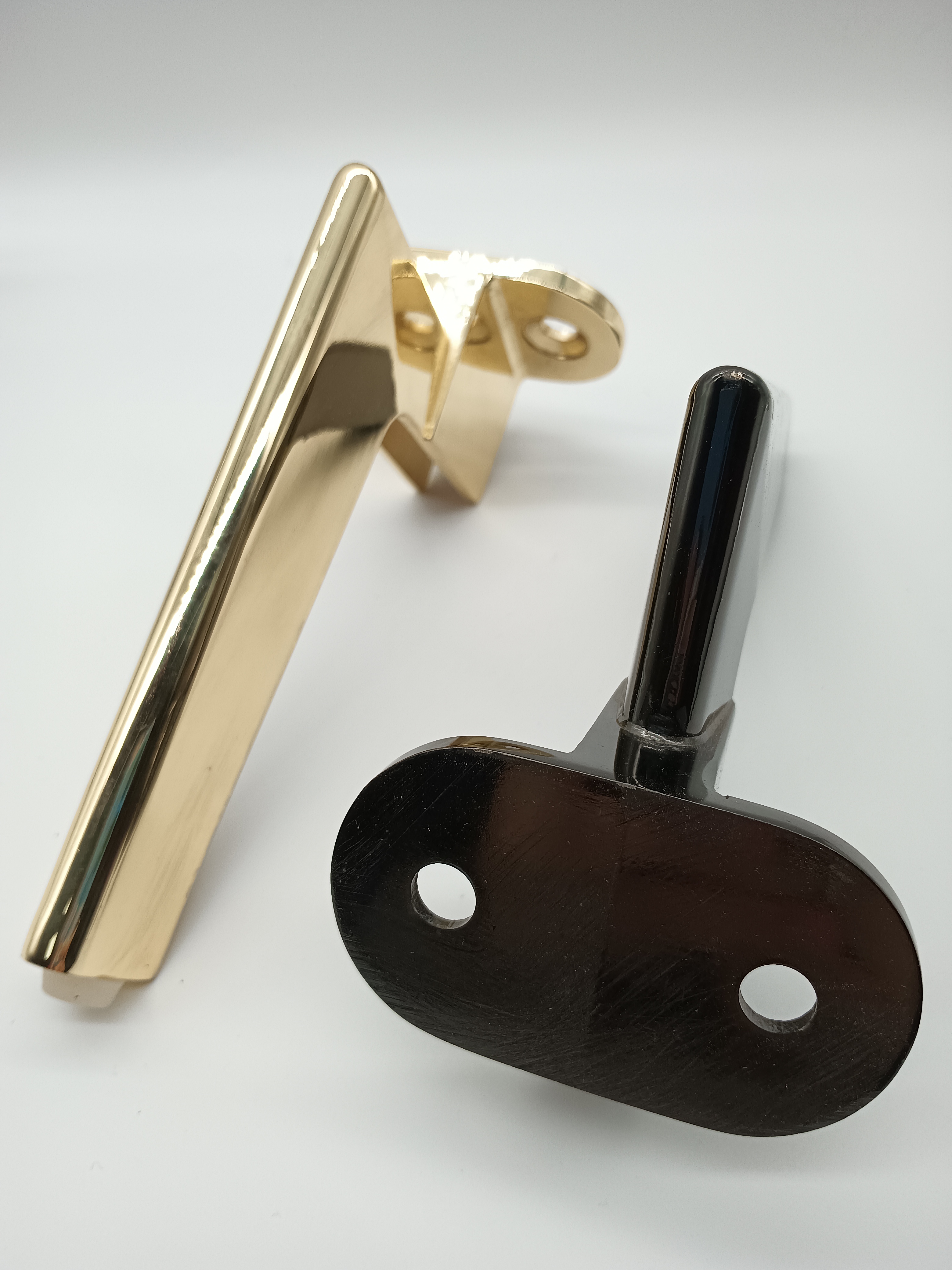 Patas de muebles de diseño elegante, accesorios de decoración, patas de muebles, patas de sofá de aleación de zinc