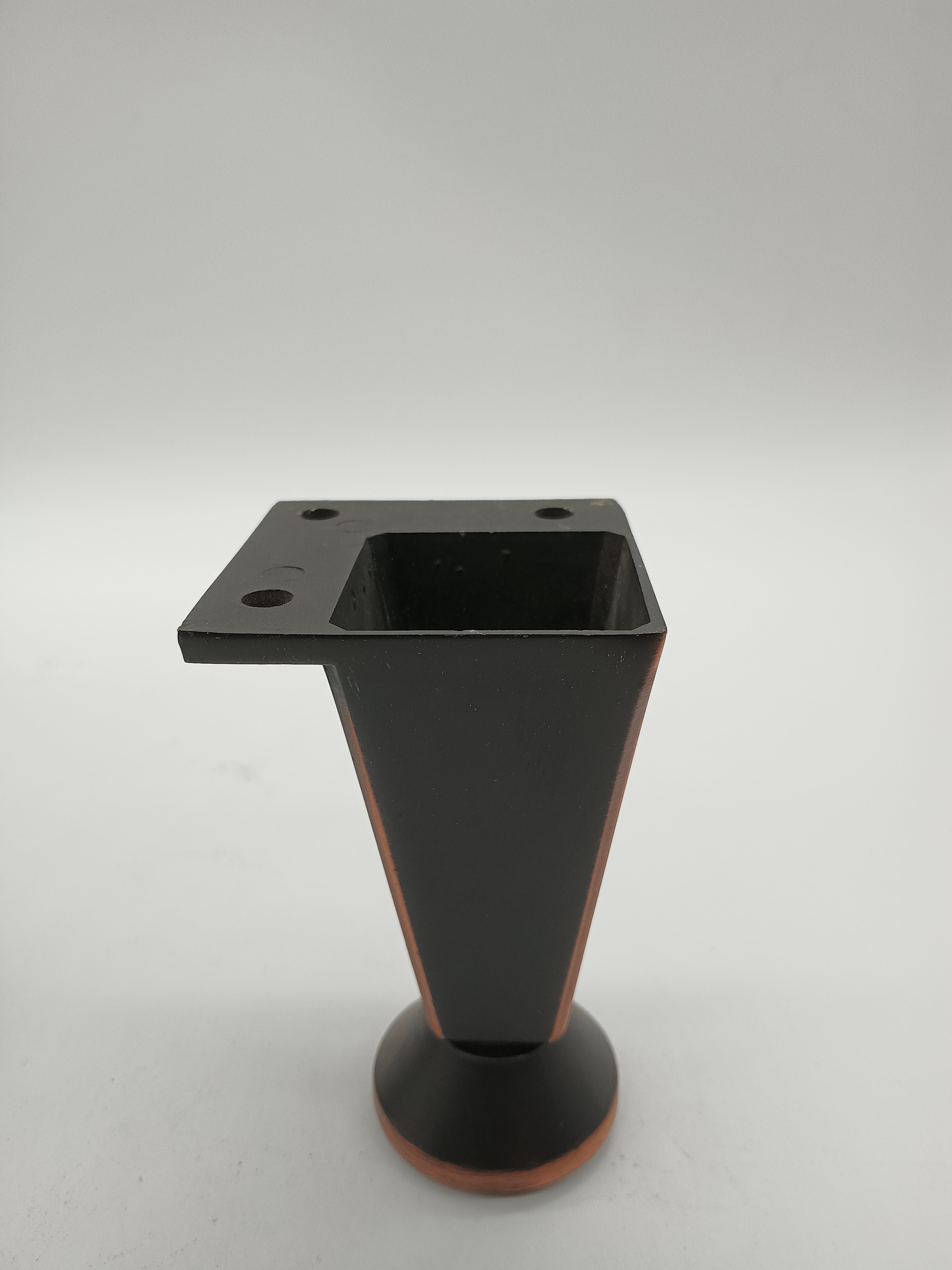 Pata de sofá de aleación de Zinc triangular en forma de Y, mueble, mesa, patas de sofá para ferretería, patas de sofá 