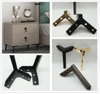 Nuevo estilo, muebles de hierro para sala de estar, patas para mesa, gabinete, patas cromadas para sofá