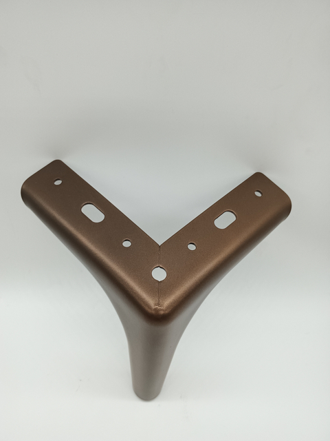 Pies de muebles de metal Patas de sofá en forma de cono Silla de café Mesa Patas largas