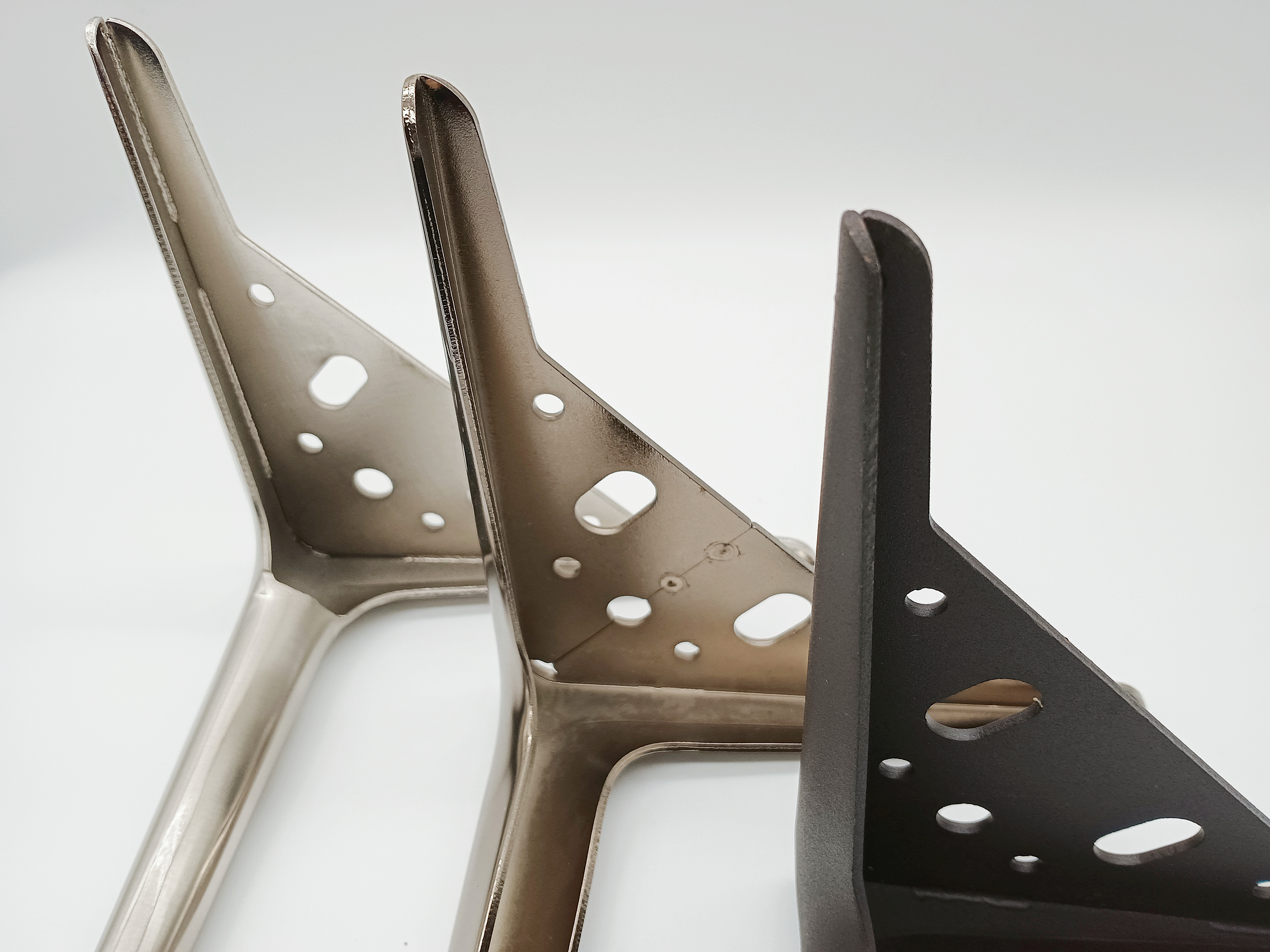 Accesorios de ferretería para muebles, patas de sofá pulidas con revestimiento de Metal, patas de cama, patas de silla, patas de hierro