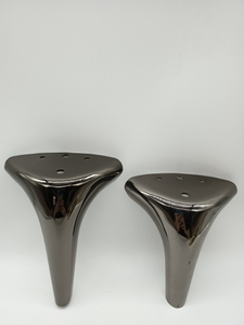 Pies de sofá para muebles, pie de soporte de gabinete inoxidable, altura ajustable, accesorios para sofá, pata de tubo