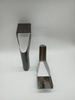 Patas de sofá de lujo de muebles cónicos modernos de metal personalizado de fábrica