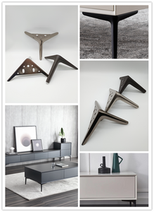 Accesorios de ferretería para muebles, patas de sofá pulidas con revestimiento de Metal, patas de cama, patas de silla, patas de hierro