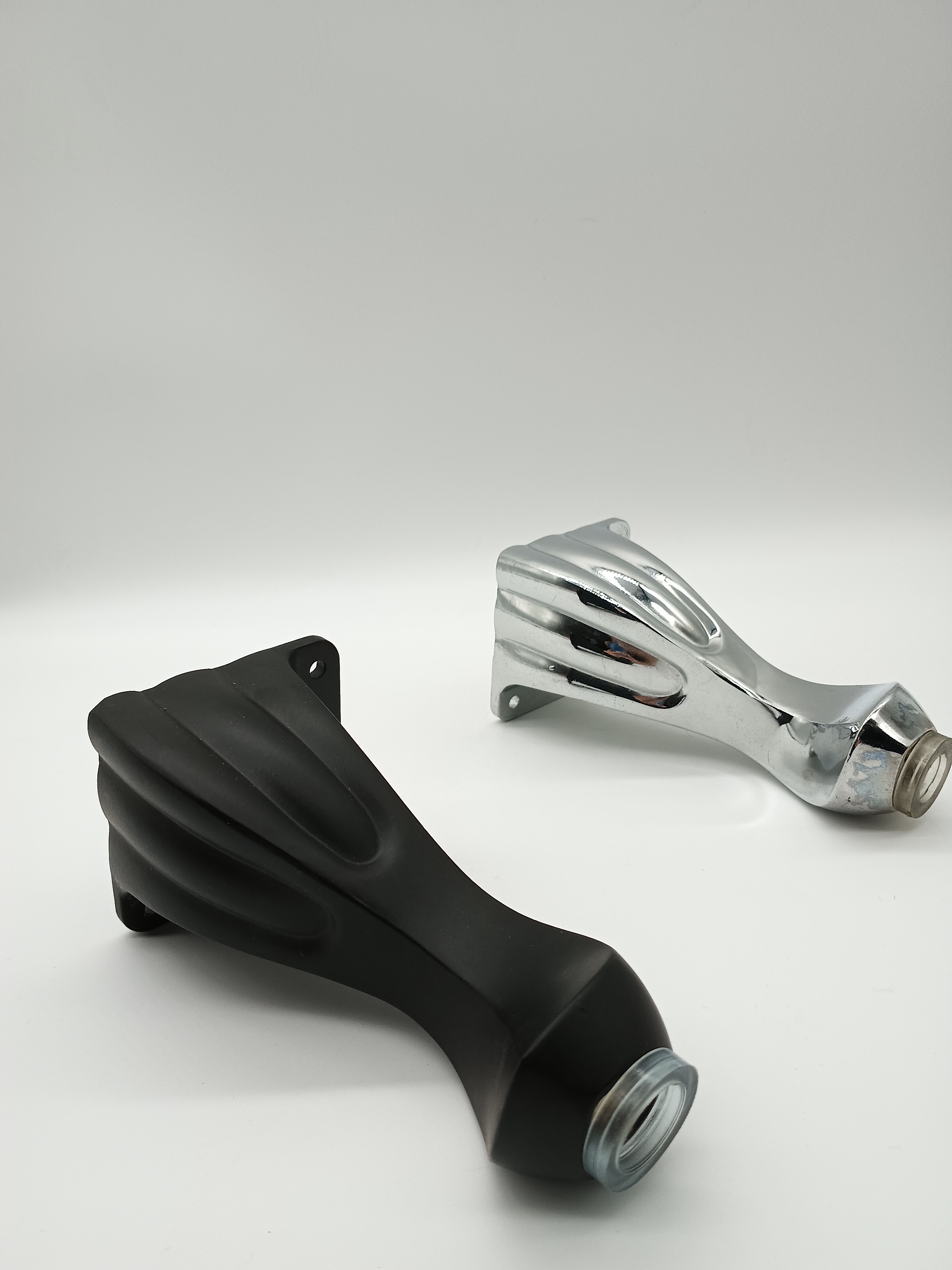Patas de muebles de metal, gabinete de cama, pata moderna de sofá de aleación de zinc